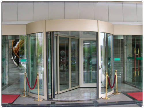 自动感应门与旋转门产品展示