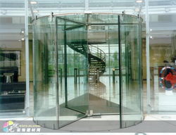 旋转门 现代建筑入口的优雅之选